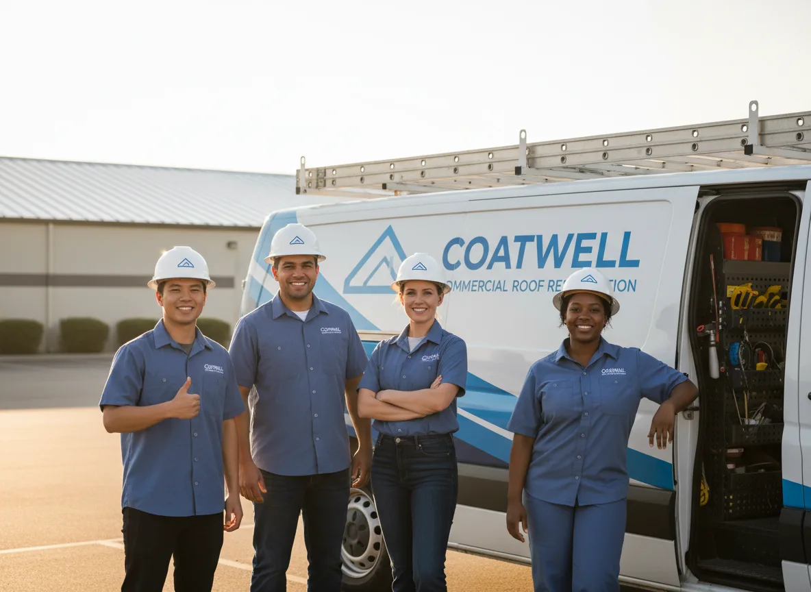 Commercial roof coating company in Wesley, AR